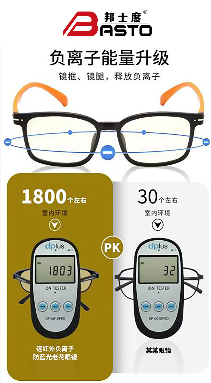 老花镜|远红外负离子防蓝光老花眼镜